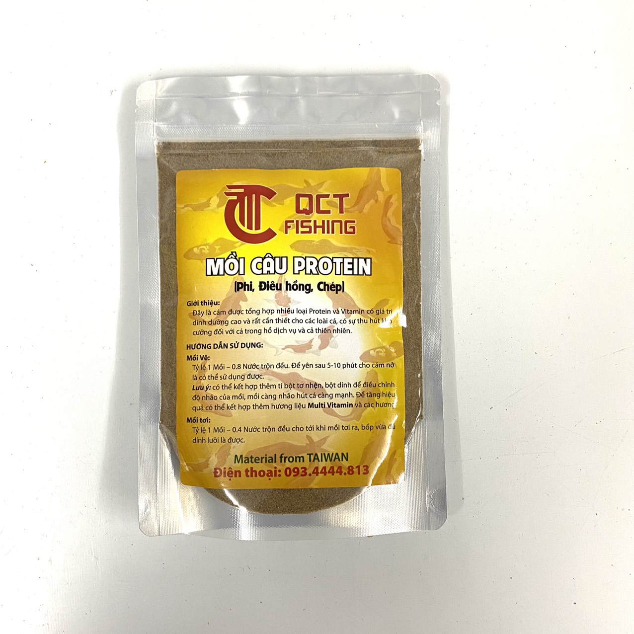 Combo 2 Gói Mồi Câu Cá Protein, Chuyên Chép, Rô Phi, Điêu Hồng