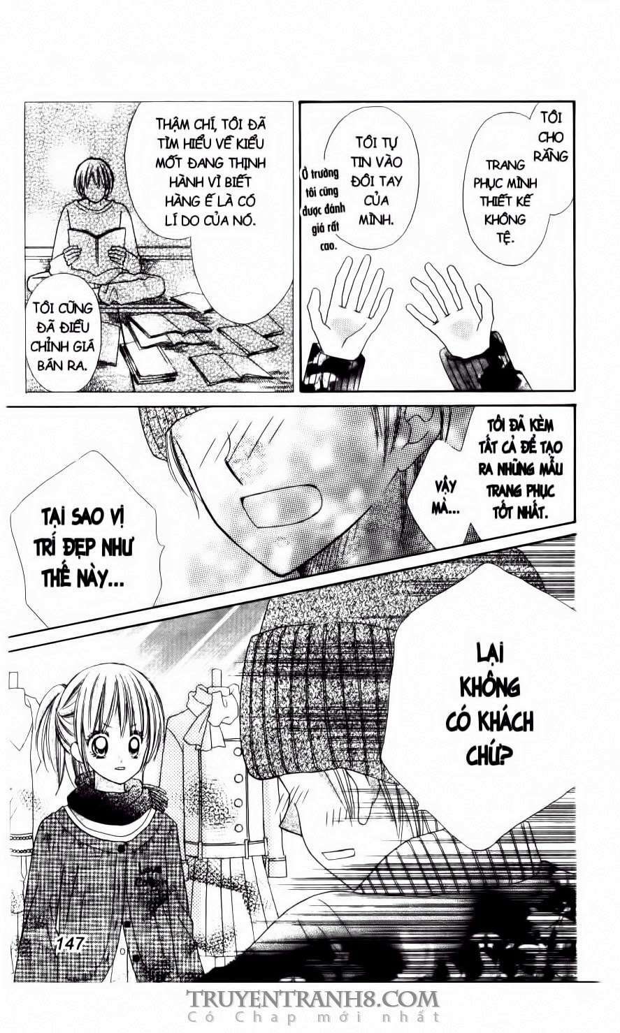 tiệm thời trang, love cotton chapter 30 5