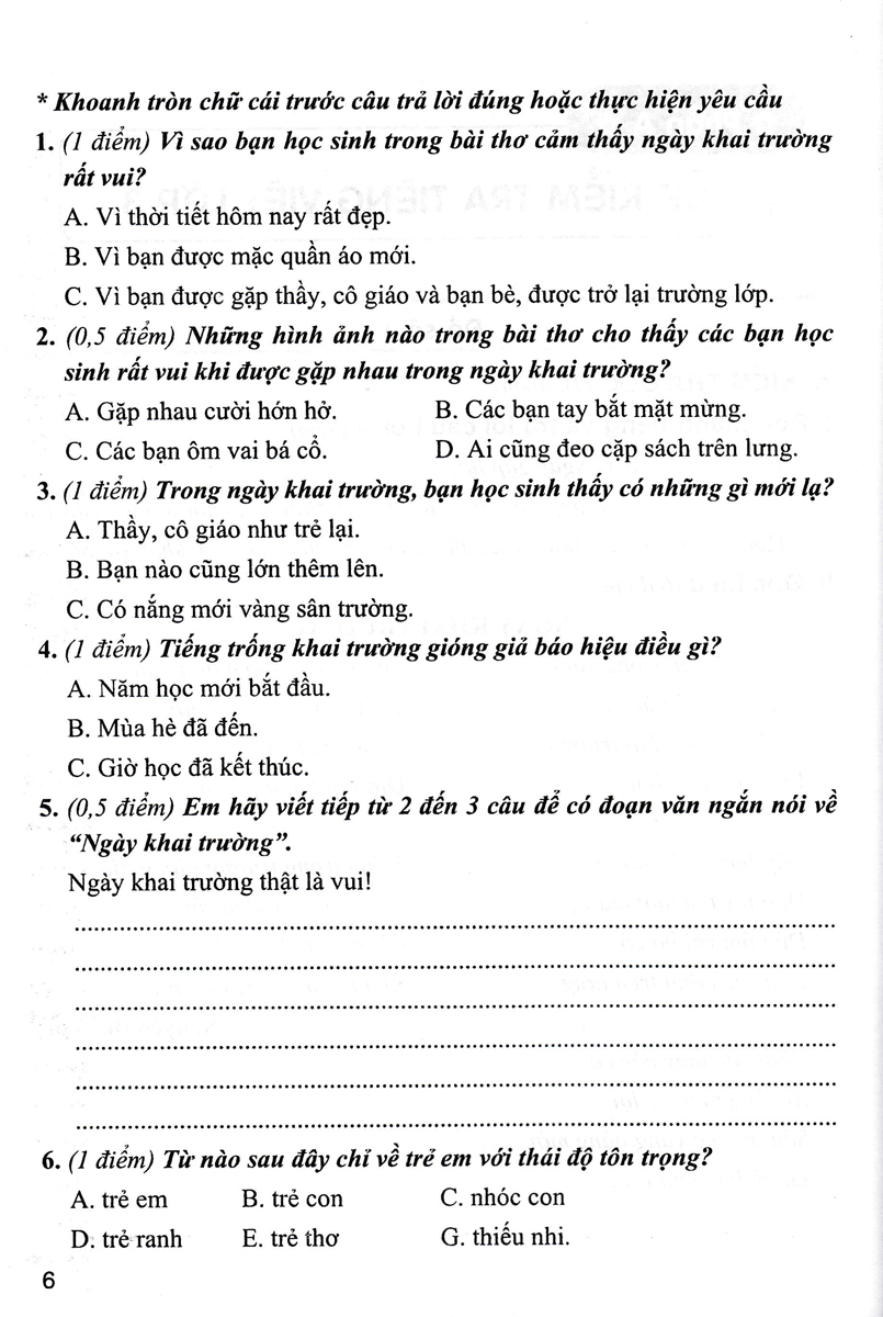 Sách bổ trợ_Bộ Đề Kiểm Tra Môn Tiếng Việt Lớp 3 _HA