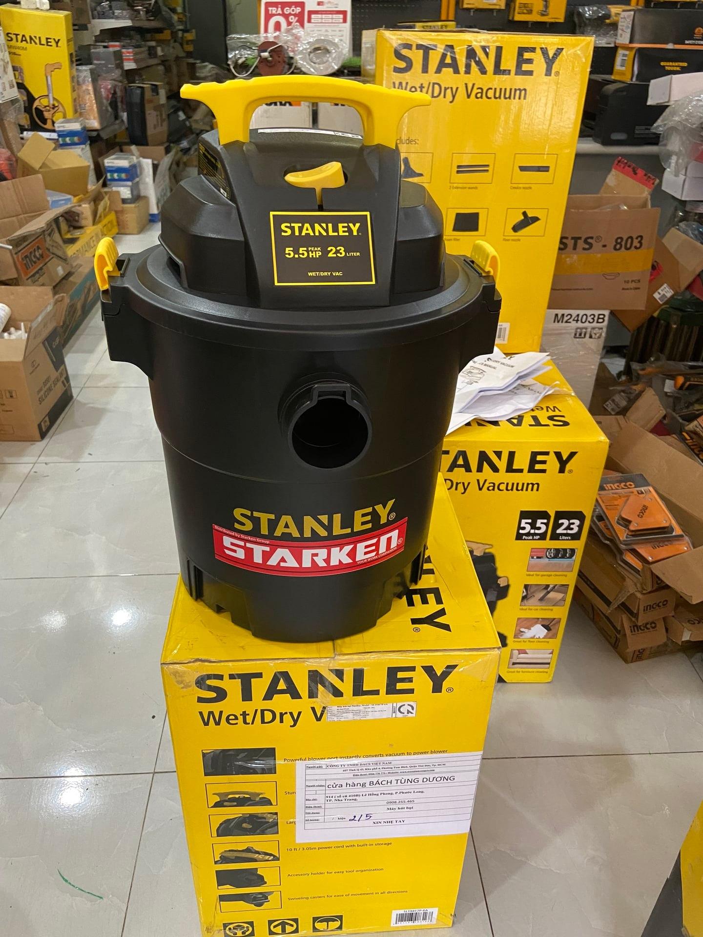 MÁY HÚT BỤI 3 CHỨC NĂNG 4000W (5.5HP) 23L STANLEY SL19417P-6A - HÀNG CHÍNH HÃNG