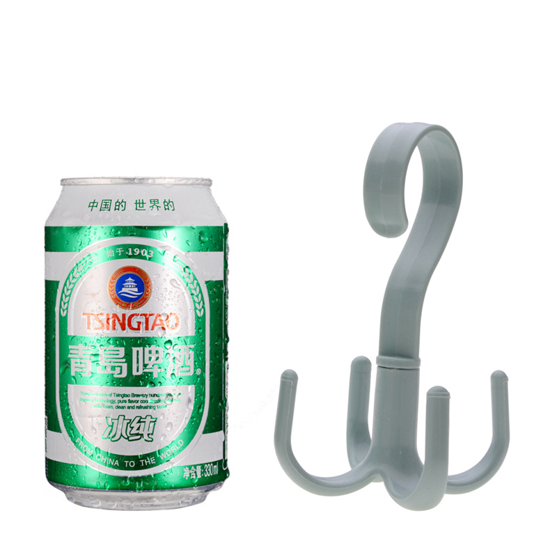 Móc nhựa treo phơi đồ 4 cạnh, móc treo 4 chấu xoay 360 thông minh, Móc treo tiện lợi
