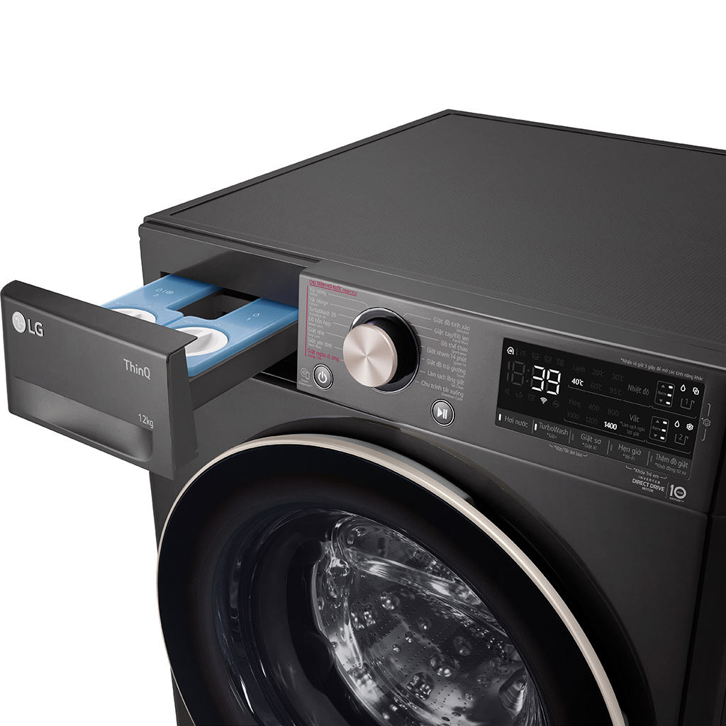 Máy giặt LG Inverter 12 kg FV1412S3BA - Hàng chính hãng
