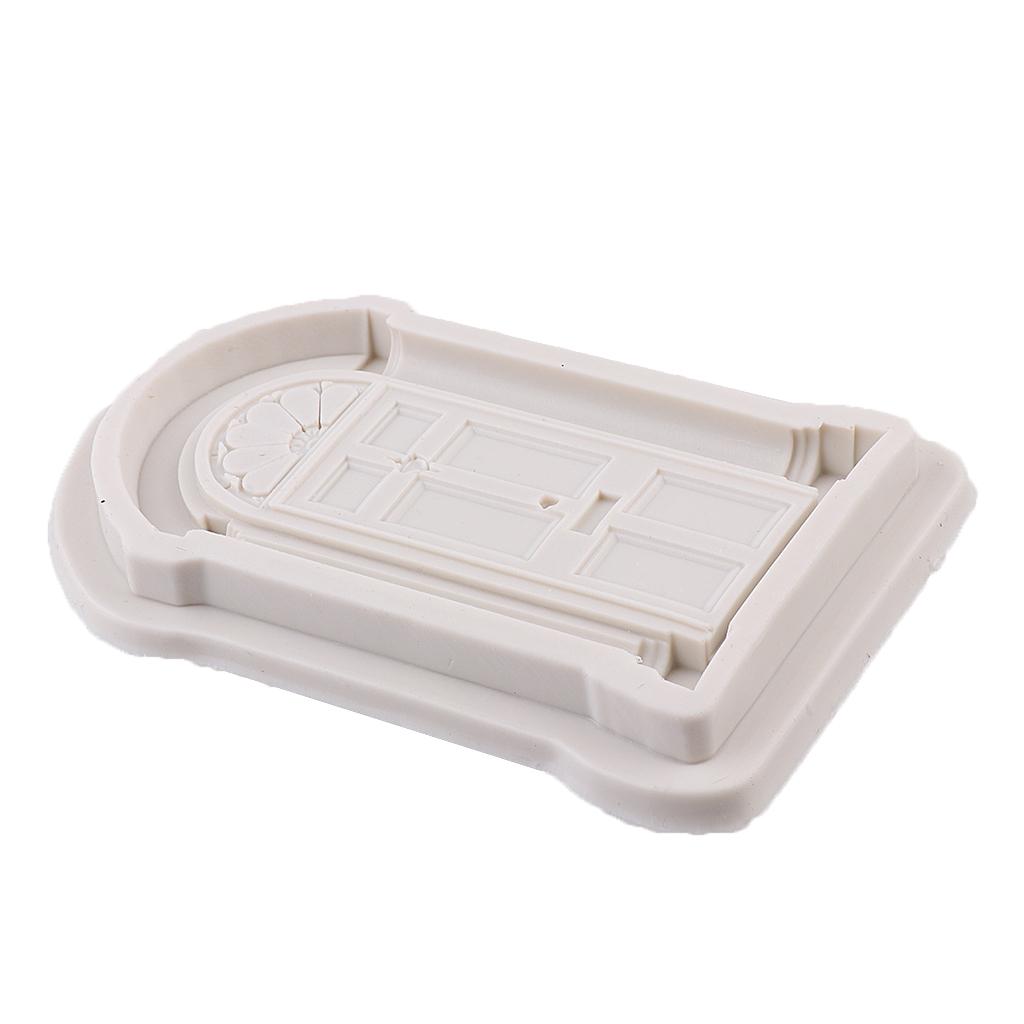 3D Door Silicone Mould Cake Mold for DIY Baking Sugarcraft Mold Decoration