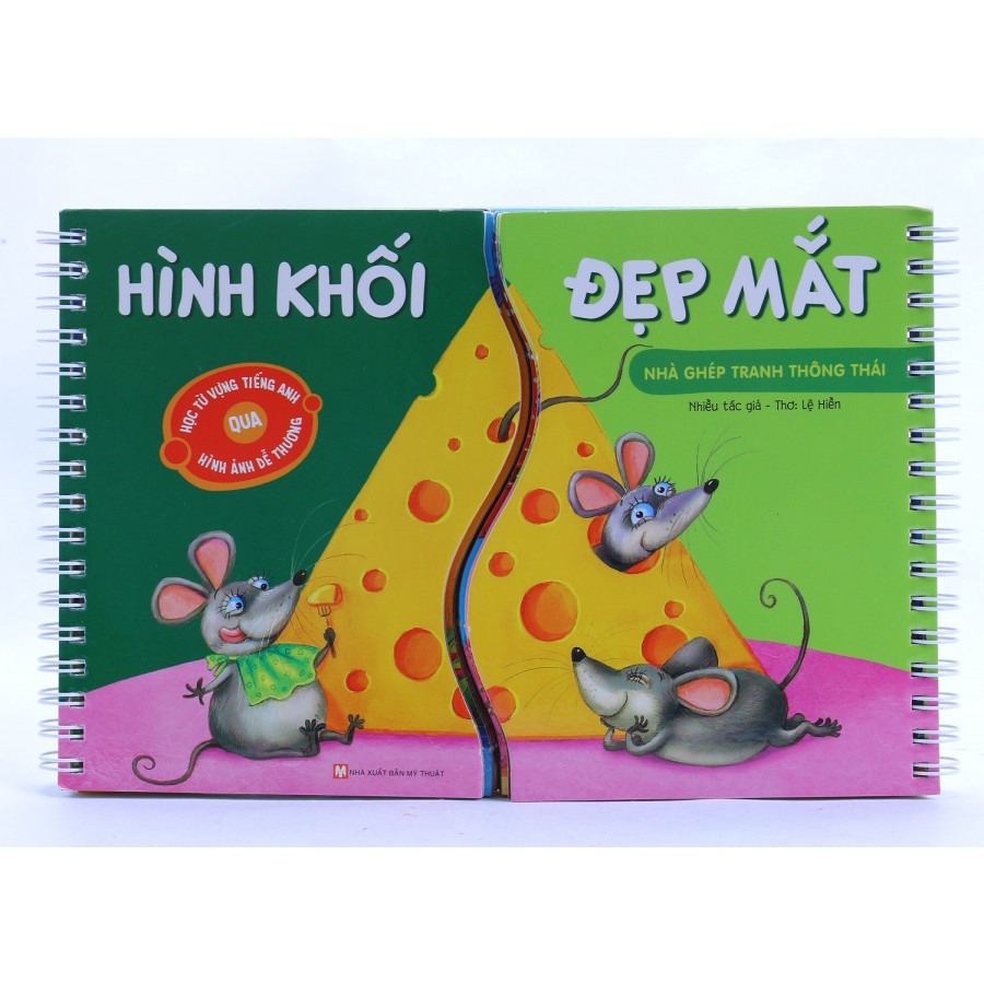 Nhà Ghép Tranh Thông Thái - Hình Khối Đẹp Mắt