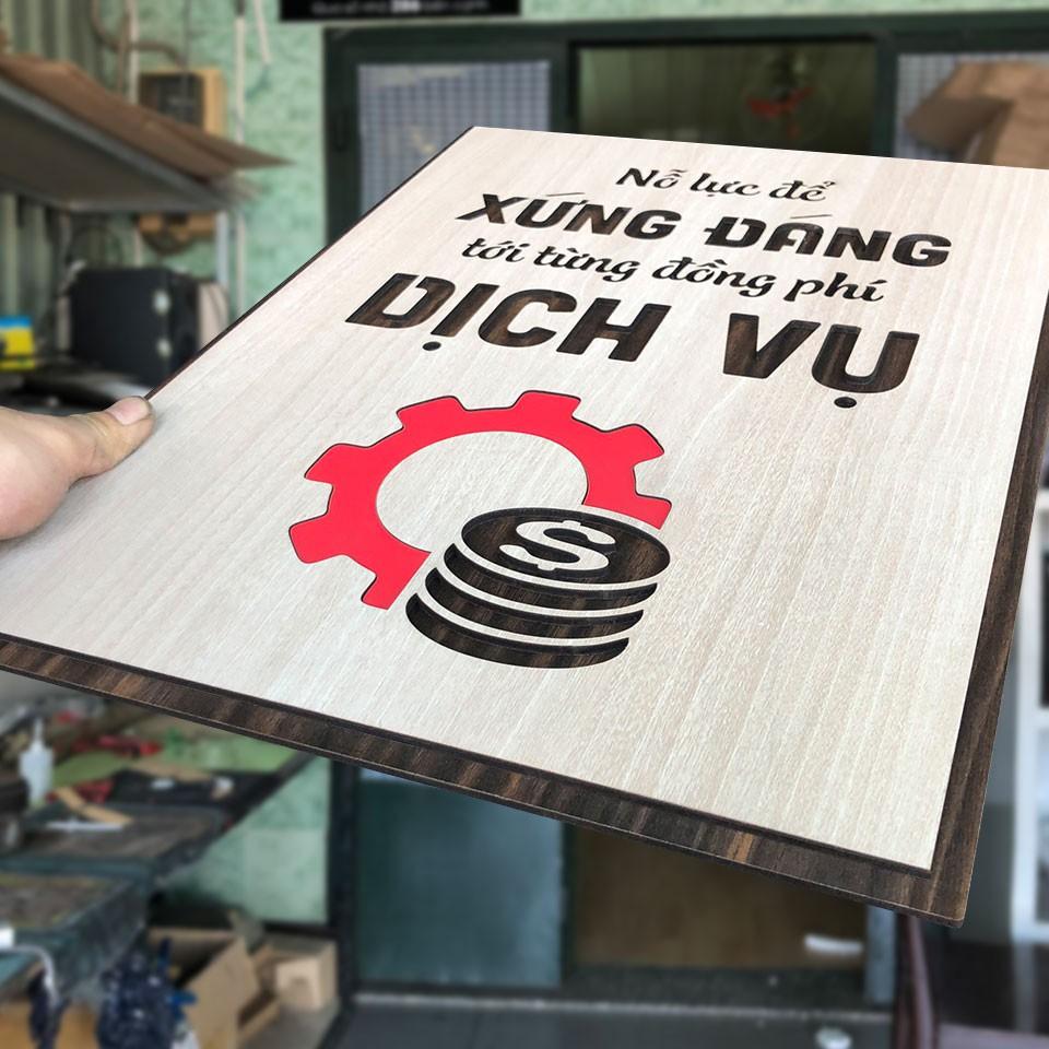 Tranh động lực TBIG87 - Nỗ lực để xứng đáng tới từng đồng phí dịch vụ