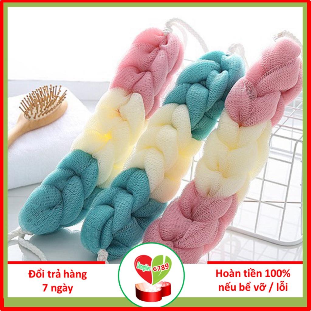 Bông Tắm Dài Cao Cấp Lưới PE Dày Mềm Mại An Toàn Sức Khỏe - Duonghieu6789