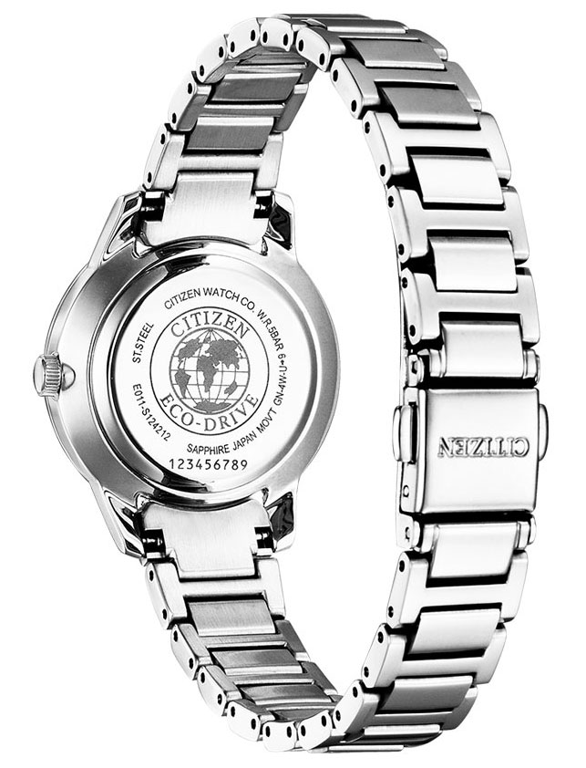 Đồng Hồ Nữ Citizen Dây Thép Không Gỉ EW2590-85N - Mặt Xà Cừ (Sapphire)