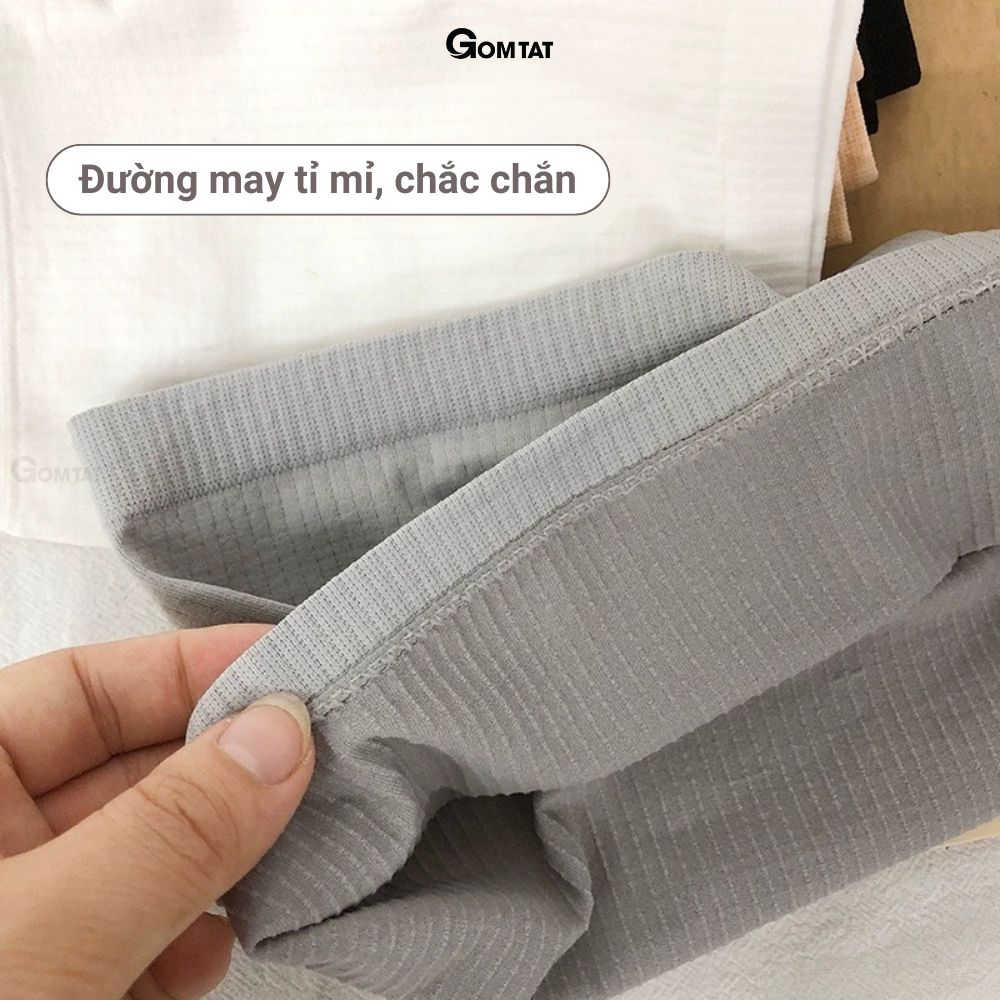 Áo lót nữ tiện lợi GOMTAT, bra ống chất liệu cotton co giãn thoáng mát hàng đẹp - SA-0123