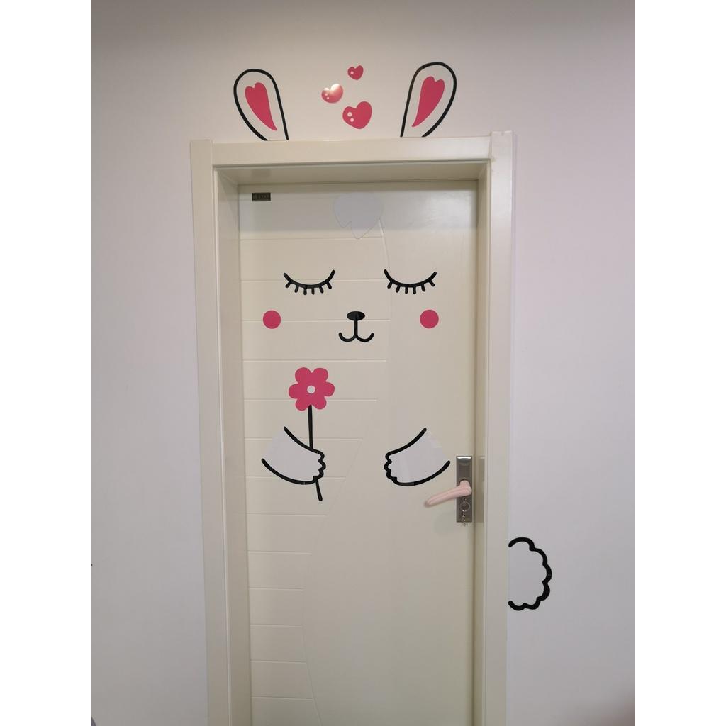 Tranh dán tường mica 3d decor khổ lớn trang trí cửa trang trí mầm non, mẫu giáo, phòng cho bé