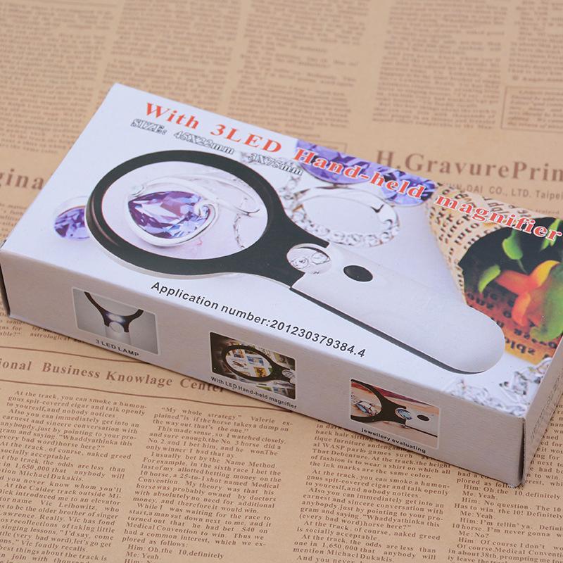 Kính Lúp Cầm Tay Có Đèn 3x-45x