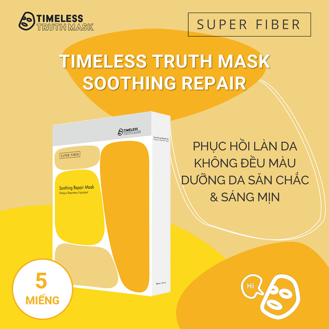 Mặt nạ siêu sợi bổ sung Collagen Timeless Truth Mask (Hộp 5 tấm x 30ml)