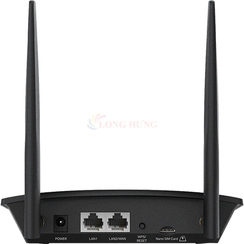 Thiết bị định tuyến mạng không dây TP-Link Router Wi-Fi 4G LTE chuẩn N 300 Mbps TL-MR100 - Hàng chính hãng