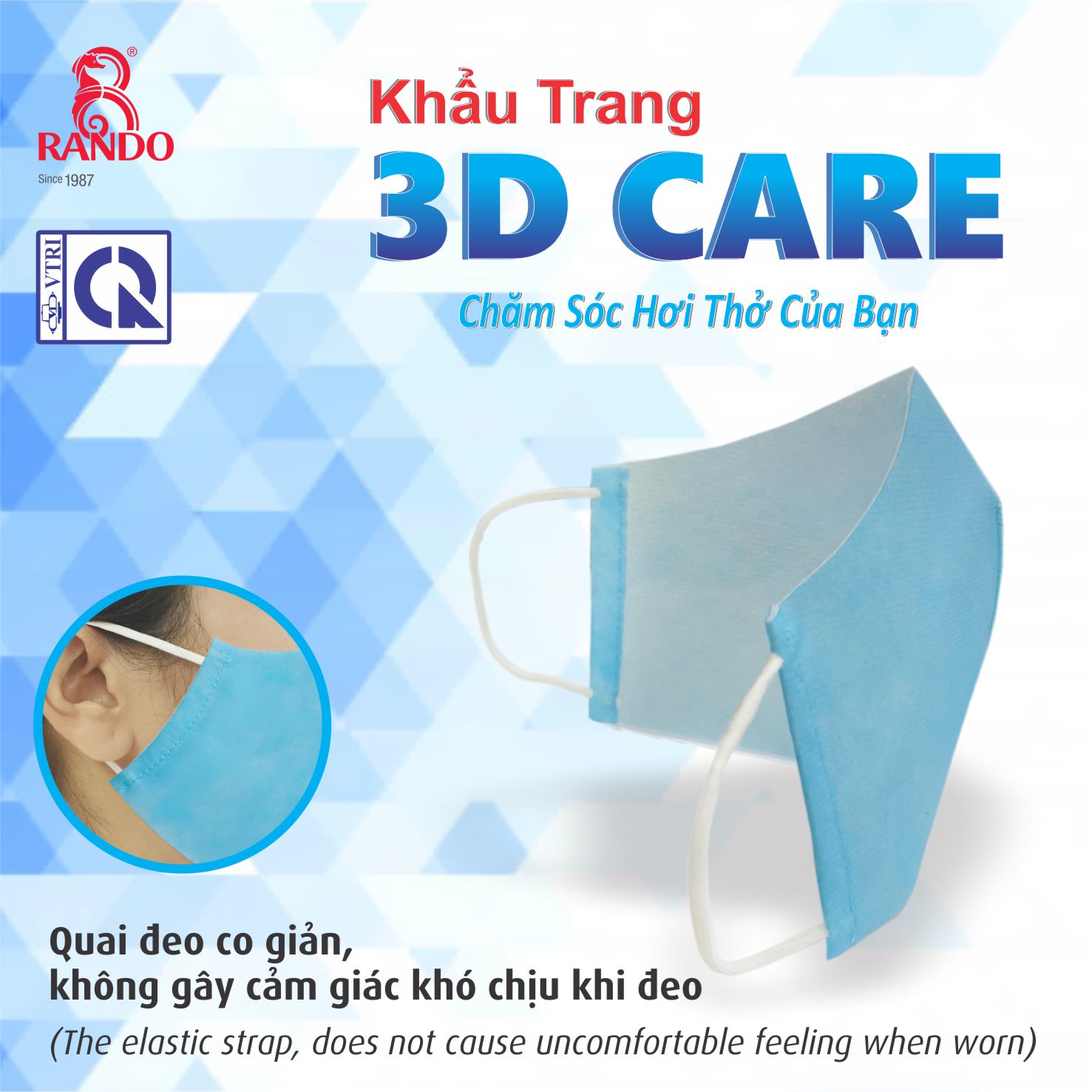 KHẨU TRANG 3D CARE