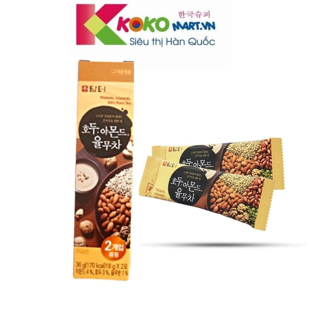 Bột ngũ cốc Hàn Quốc hộp 2 gói/36g