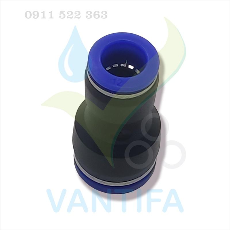 Đầu nối khí PG16-12, cút nối nhanh lệch đầu nối nhanh PG16-12