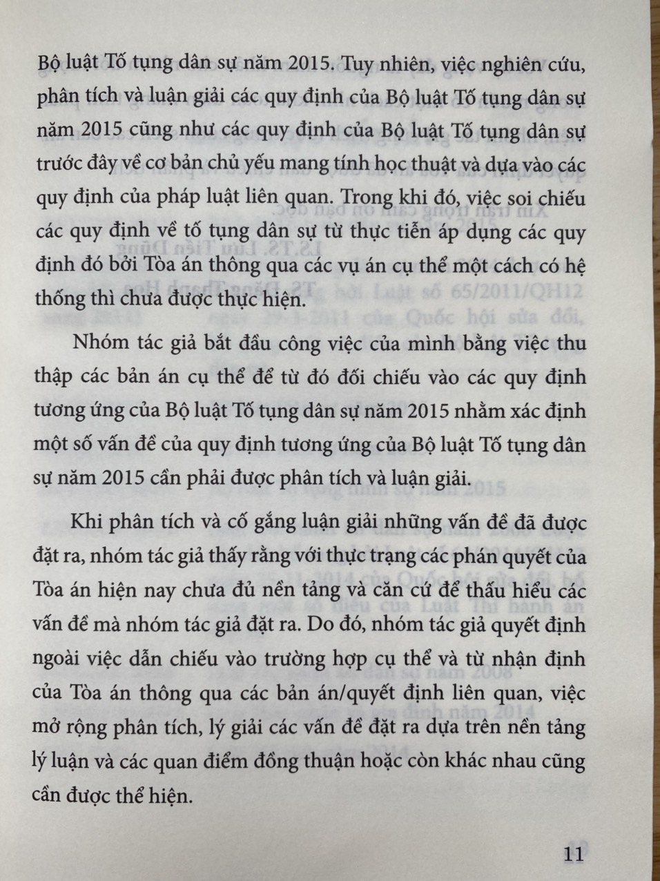 Lý giải một số vấn đề của Bộ luật tố tụng dân sự năm 2015 từ thực tiễn xét xử