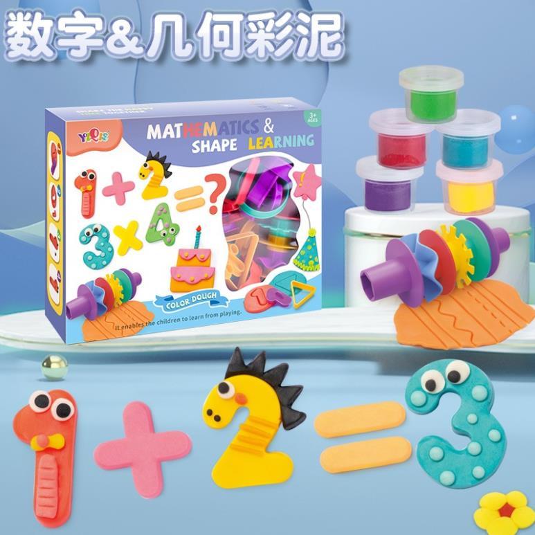 Đất nặn an toàn cho bé Munkids chất liệu bột mì không dính tay kích thích sáng tạo