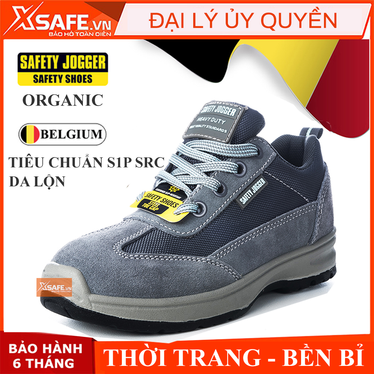 Giày Bảo Hộ Nữ Safety Jogger Organic S1P (Size