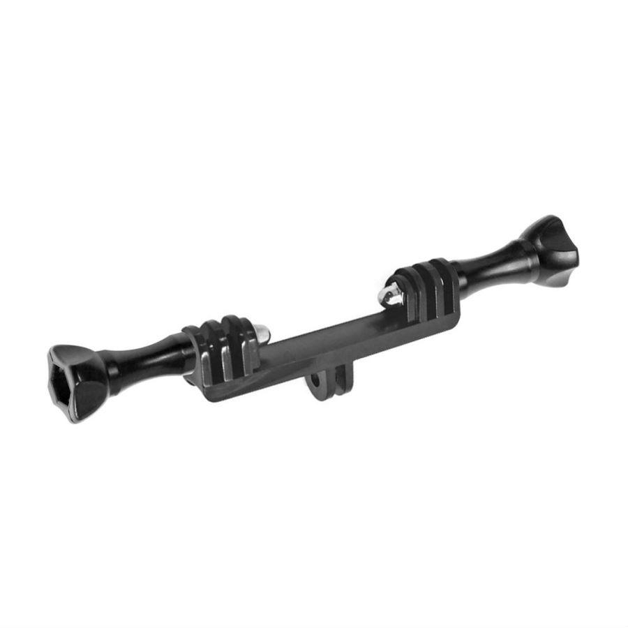 Khung chân đèn flash kép bằng nhựa Chân máy gắn kết Base For GoPro Hero 10 9 8 7 6 Máy ảnh hành động Eken cho người giữ đèn LED dưới nước