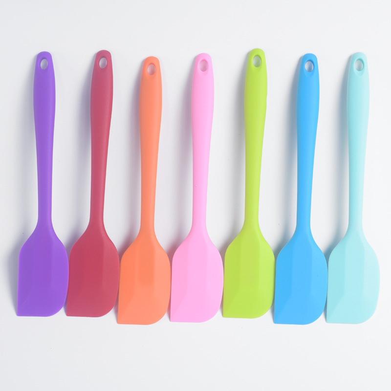 Spatula Cây Vét Bột Phới Trộn Bột Silicon Chịu Nhiệt Cao Cấp 18,5 CM 21 CM 28 CM Dụng Cụ Làm Bánh - SPA