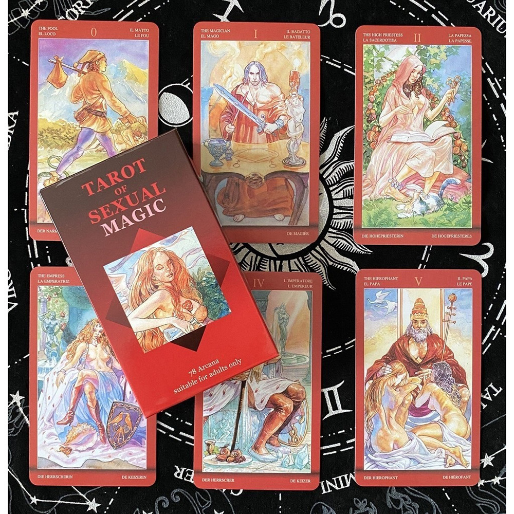 Bài Tarot Secual Magic Tarot Đá Thanh Tẩy