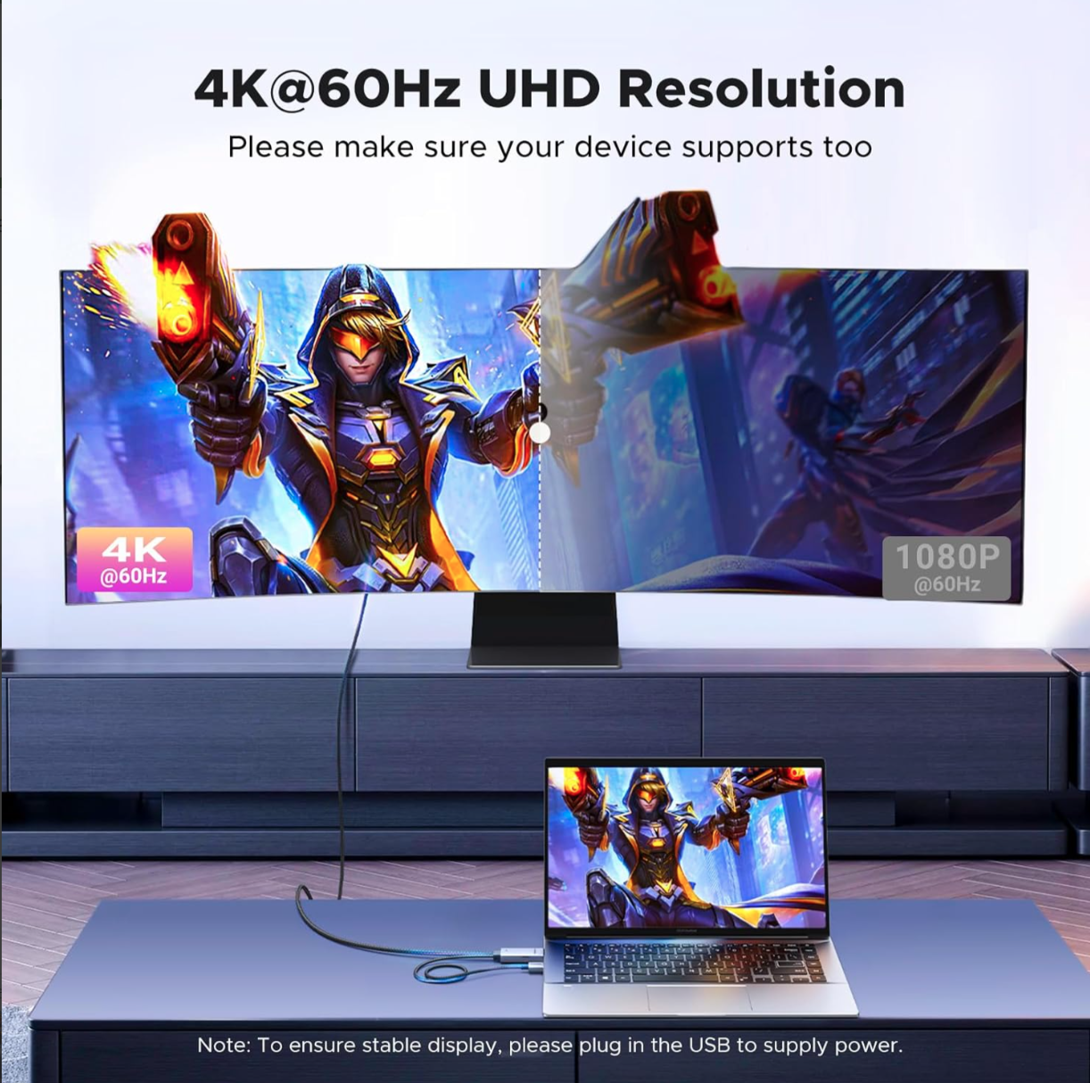 Cáp chuyển HDMI sang Displayport hỗ trợ 4K dài 2m Ugreen 55329 HD169 - Hàng chính hãng
