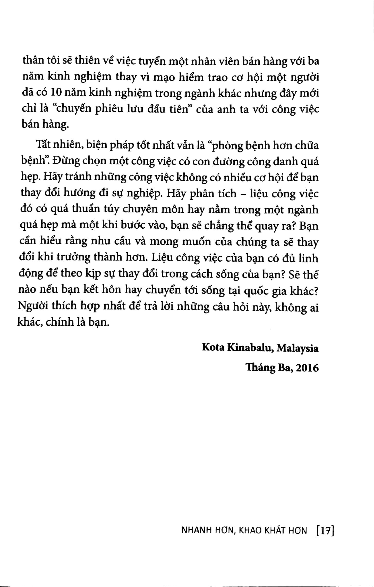 Nhanh Hơn, Khao Khát Hơn