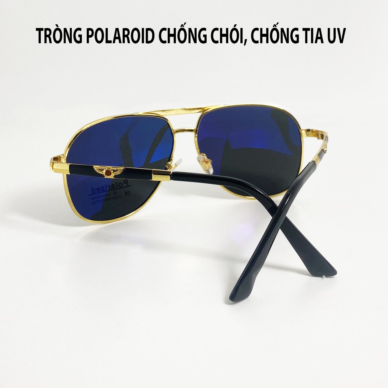 Kính mát nam thời trang Jun Secret kiểu kính phi công sang chảnh, tròng chống bụi, chống tia UV JS0132