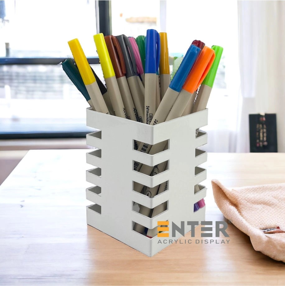 Cắm bút kim loại Enter KB102 75x100mm vuông