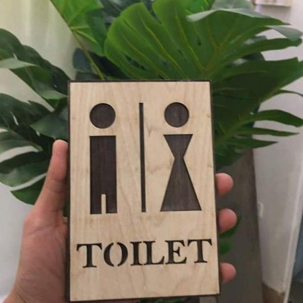 Bảng toilet