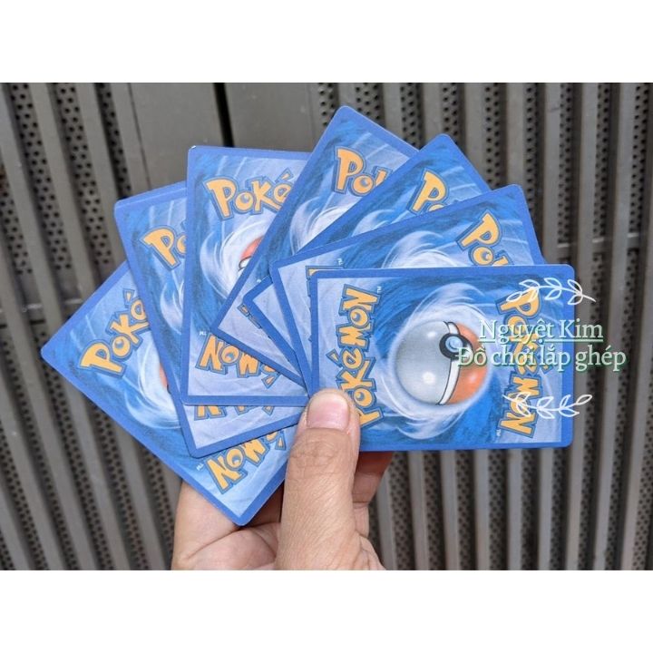 Combo 3 Dây Thẻ Bài Giấy PokéMoN 12 Gói - Mỗi Gói gồm 8 Thẻ Đồ Chơi Sưu Tập Nhập Vai Trò Chơi Trẻ Em