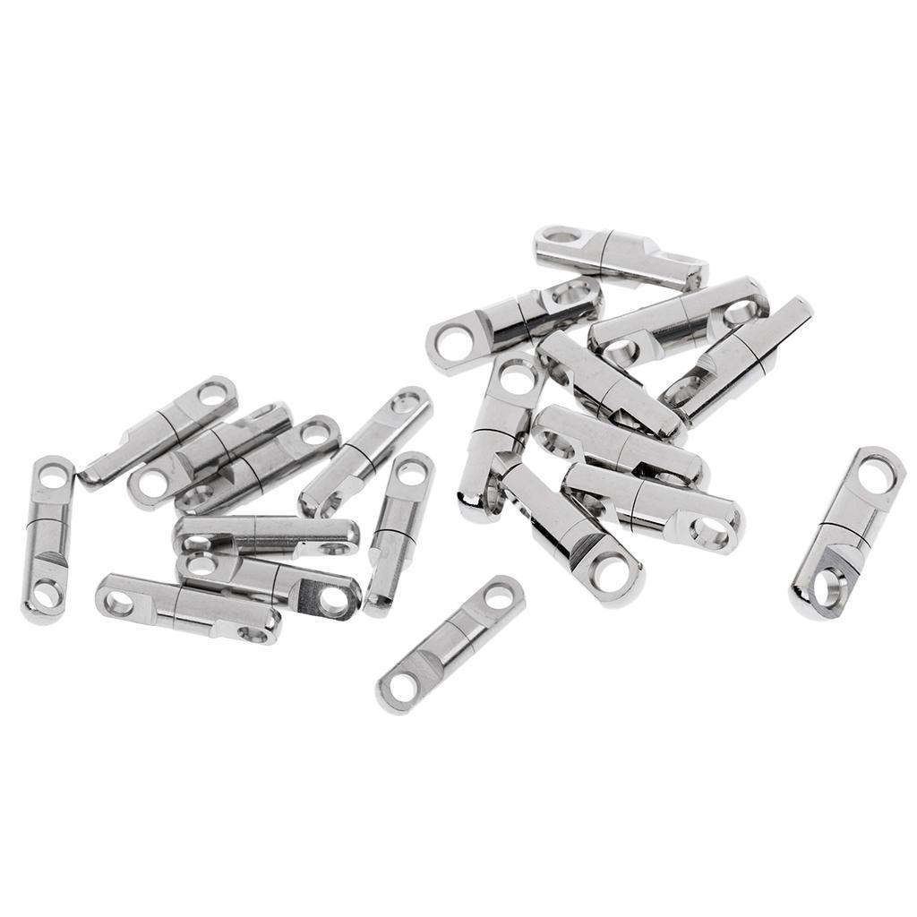 20pcs Fishing Ball Bearing Swivels Heavy Duty Fishing Swivels