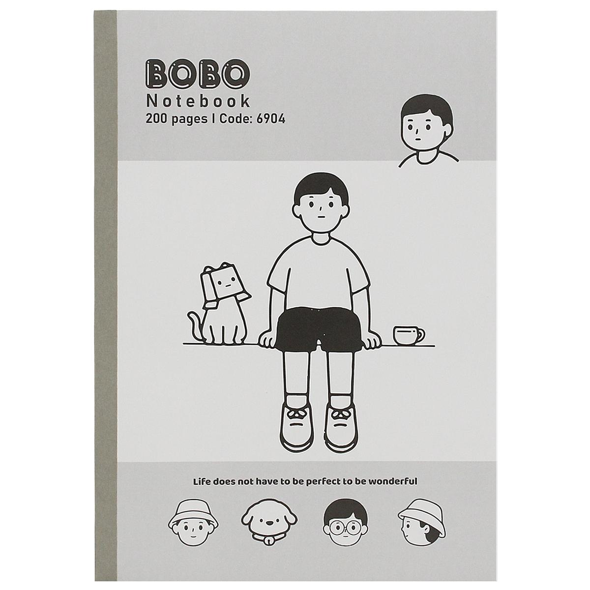 Tập Haplus BoBo - Kẻ Ngang - 200 Trang 60gsm - Hải Tiến 6904 (Mẫu Bìa Giao Ngẫu Nhiên)