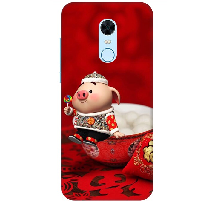 Ốp lưng dành cho điện thoại XIAOMI NOTE 5 PLUS Heo Ăn Kẹo