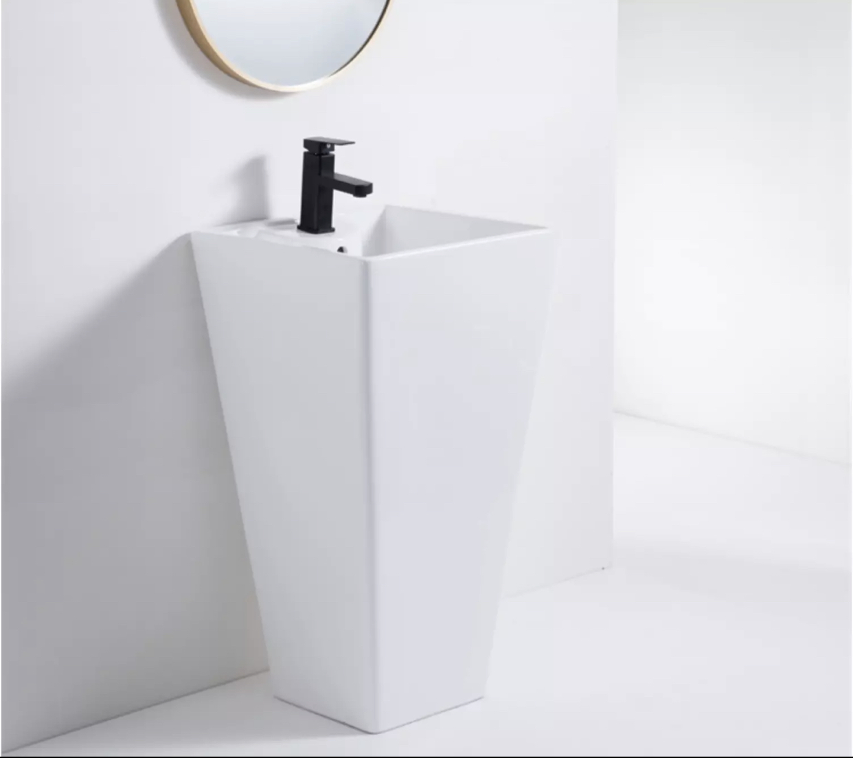 Lavabo trụ/lavabo liền khối/lavabo đứng vuông