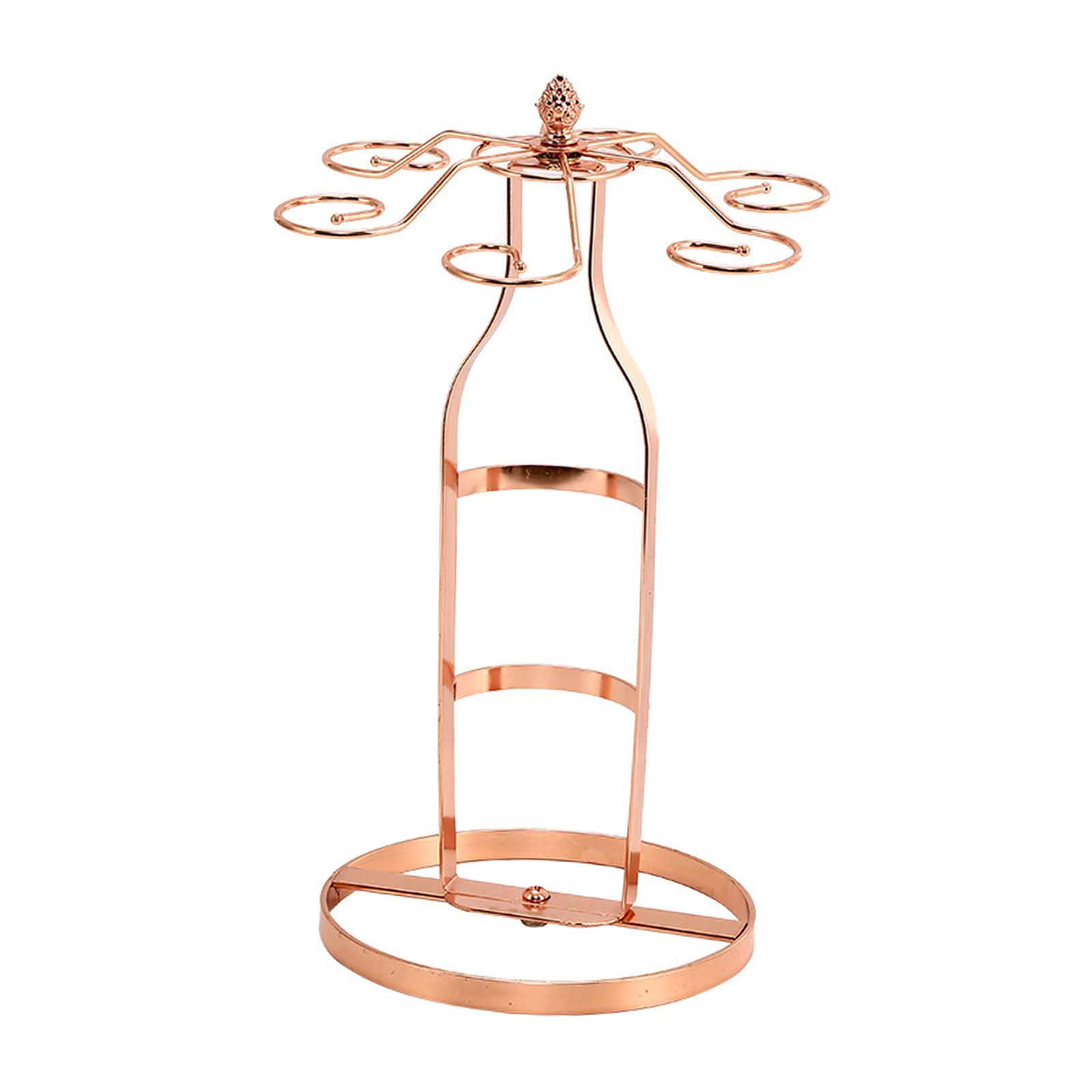 2 in 1  Rack Iron Freestanding  Bottle Stand Wedding Banquet