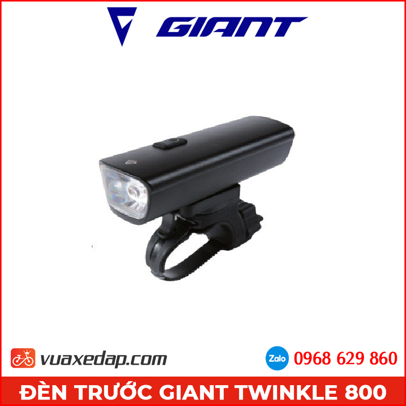 ĐÈN TRƯỚC XE ĐẠP GIANT TWINKLE 800, SẠC USB