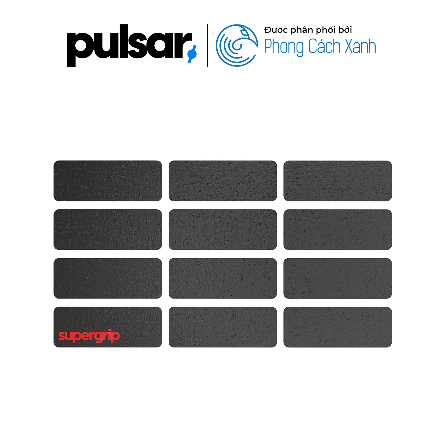 Miếng dán chống trượt Pulsar Supergrip - Universal 2 Grip Tape Precut Sheet - Hàng Chính Hãng