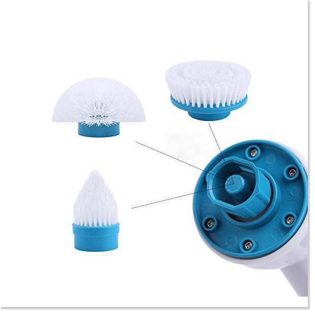 Cây lau nhà thông minh bằng điện, Chổi điện đa năng chà vết bẩn thông minh 360 độ - bảo hành uy tín