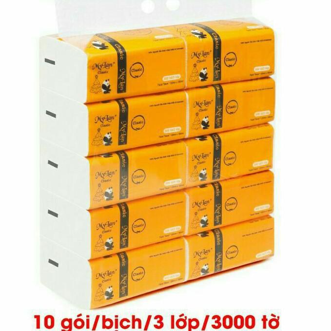 10 Gói Giấy ăn gấu trúc