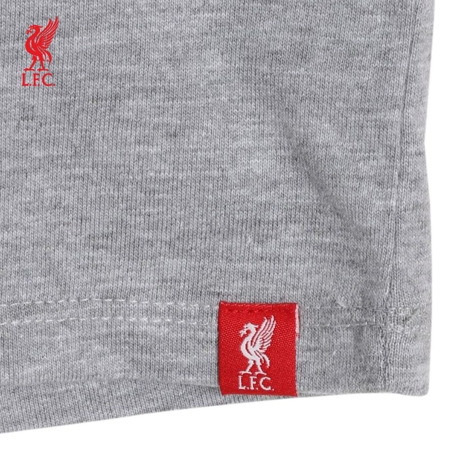 Áo thun tay ngắn thể thao bé trai LFC Lbird Jnr Emblem - A15055