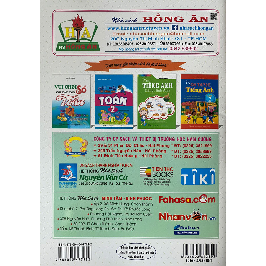 Bài Tập Tiếng Anh 2 (Biên Soạn Theo Bộ Sách Family And Friends 2 National Edition )