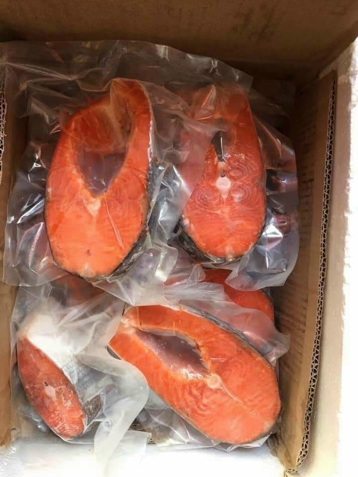 Cá Hồi Cắt Khoanh - 1KG
