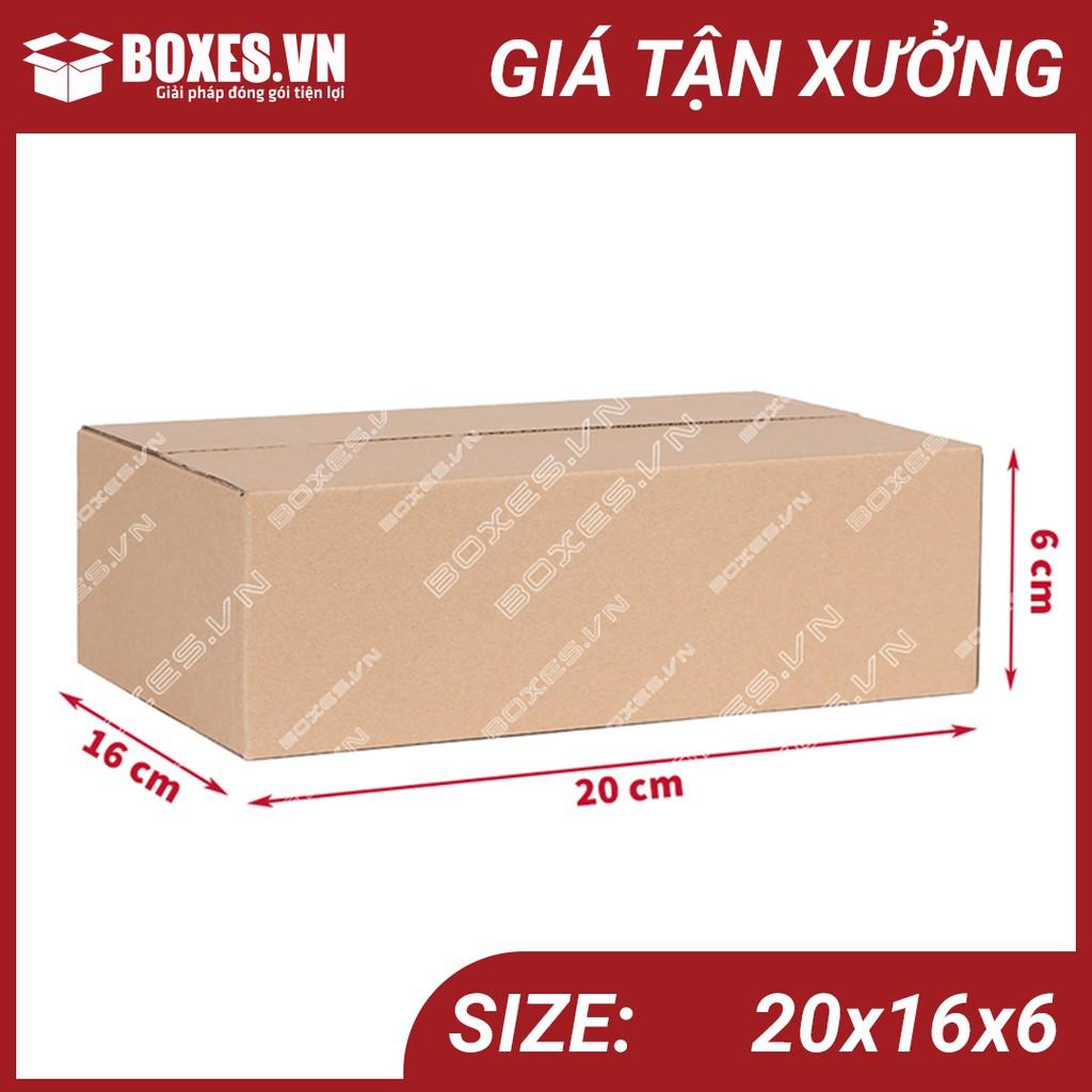 20x16x6 Combo 100 hộp Carton đóng gói hàng giá tại xưởng