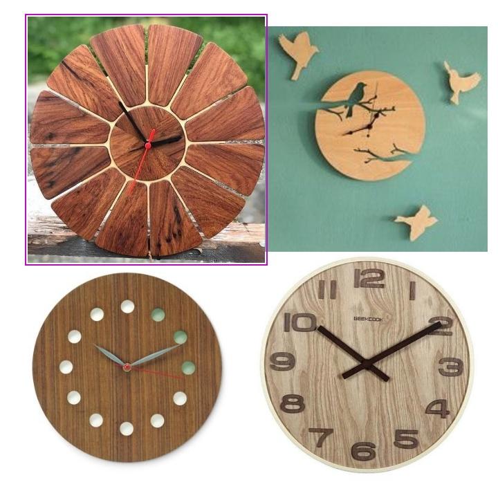 19 MẪU ĐỒNG HỒ NỘI THẤT TRANG TRÍ