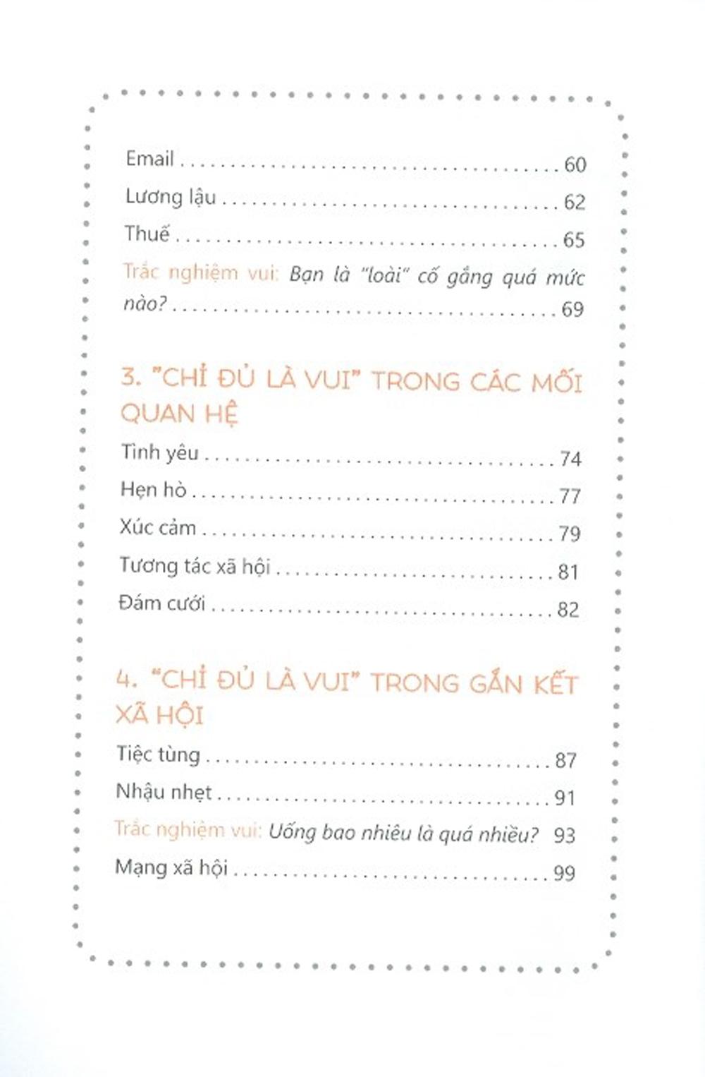 Chỉ Đủ Là Vui - Sống Trót Lọt Với Bí Thuật Biếng Lười