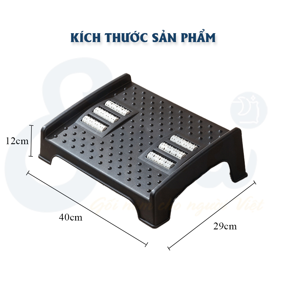 Ghế kê chân văn phòng công thái học Ergonomic Footrest - Thương hiệu EMA