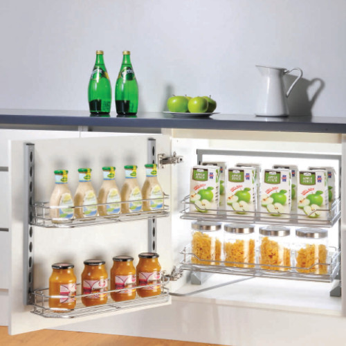 Kệ Tủ Đồ Khô 2 Tầng Dạng Nan Grob - Hàng Chính Hãng - UB304 - 245 (564*500*750)