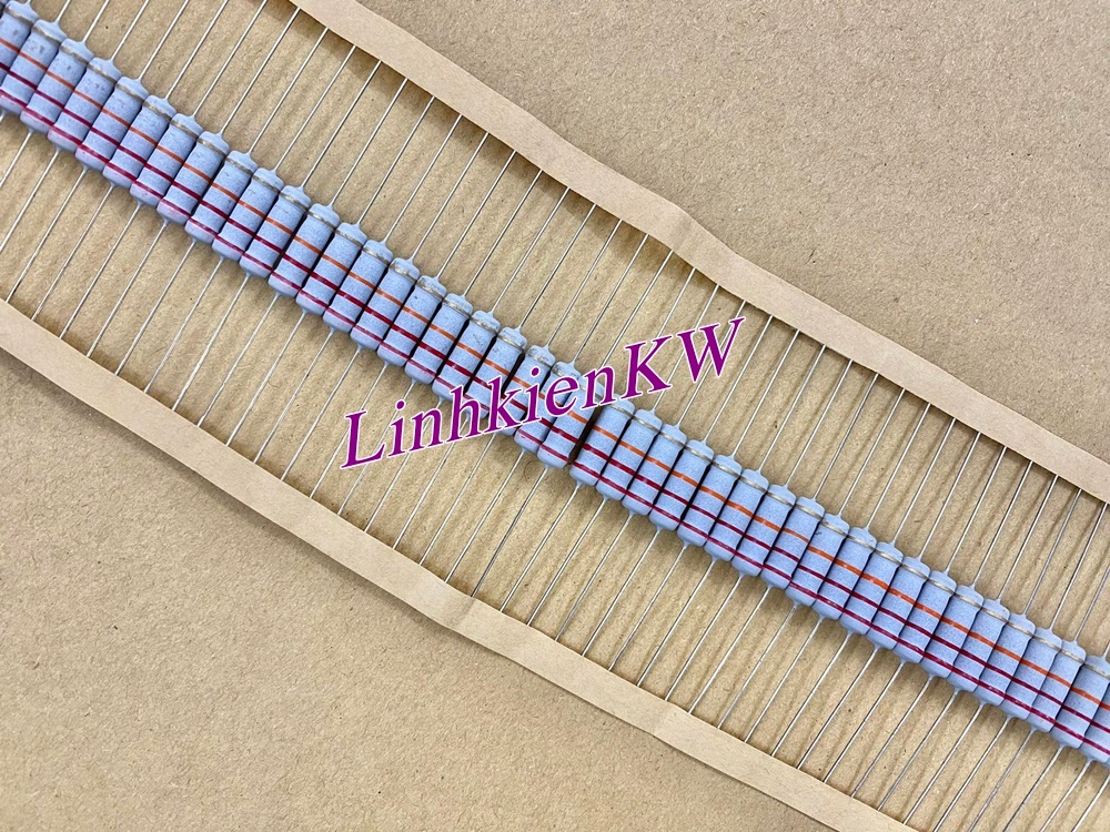 Điện trở vạch 2W màng cacbon các loại mới 100%