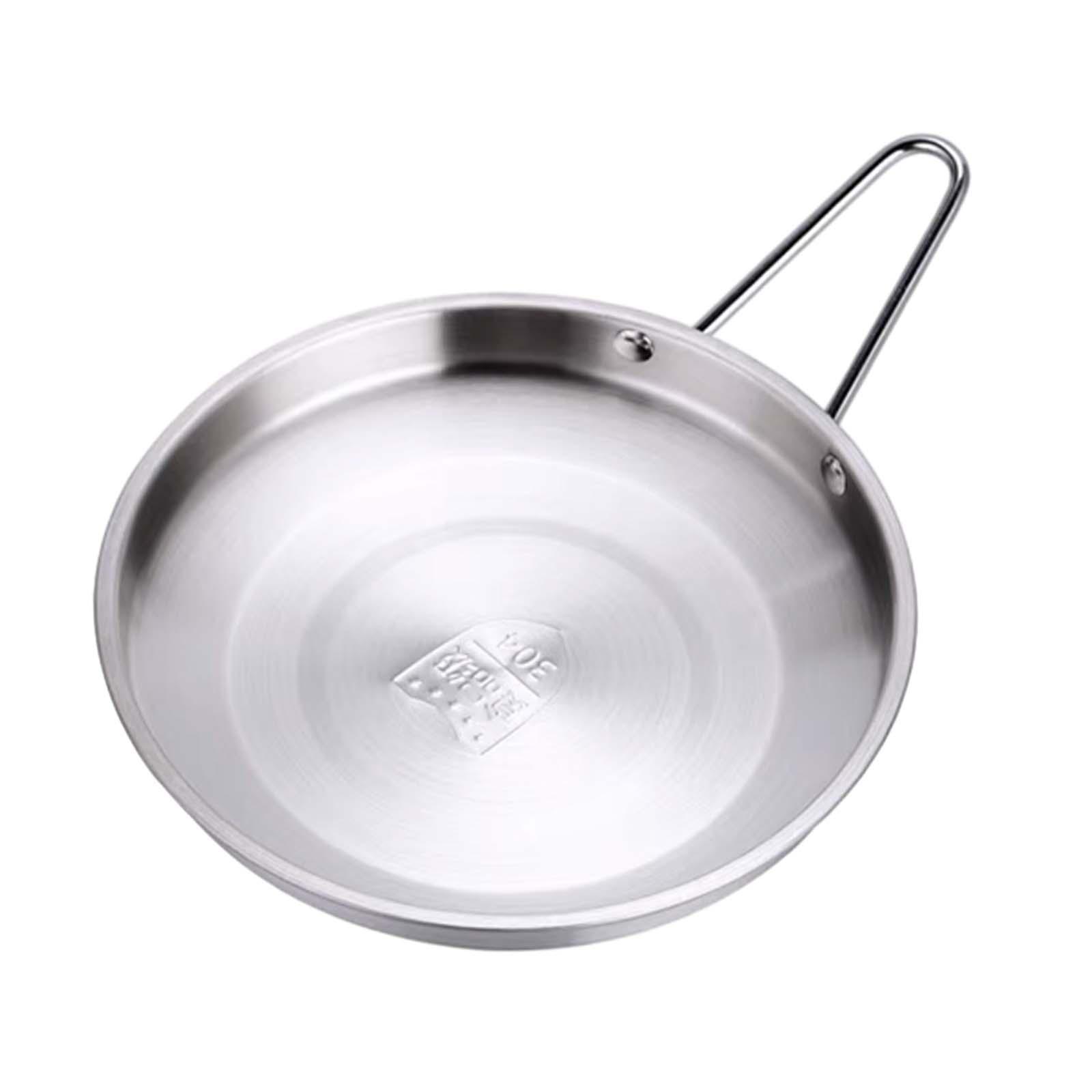 Stainless Steel Serving Tray Serving Plate Tableware Portable Multipurpose Cake Tray for Restaurant Table Outdoor